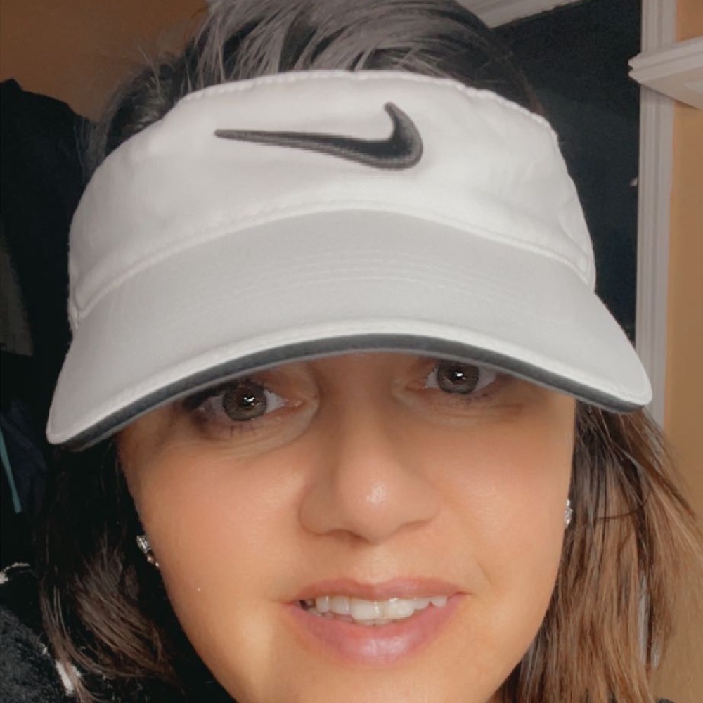 NIKE GOLF VISOR WHITE